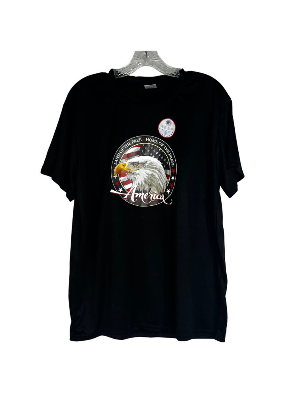 Disabled‎ Veterans National Foundation Patriotic TShirt Mens Large Black New